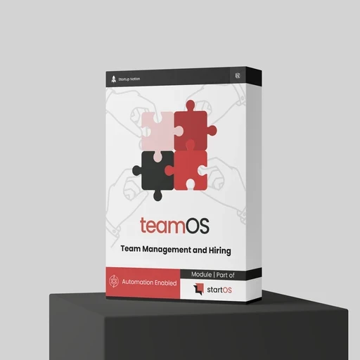 TeamOS- Notion Team Management and Meeting Template Software Box by Operavexa, part of the Operavexa Notion Template Family