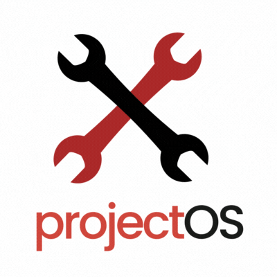 ProjectOS Template Animated Logo